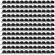 Load image into Gallery viewer, 144-Pack Baseball Dad Cap Velcro Strap Adjustable Size - Black/Gray