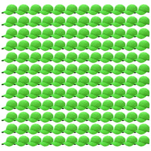 Load image into Gallery viewer, 144-Pack Baseball Dad Cap Velcro Strap Adjustable Size - Light Green