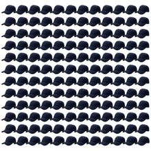 Load image into Gallery viewer, 144-Pack Baseball Dad Cap Velcro Strap Adjustable Size - Navy