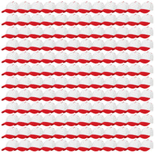 Load image into Gallery viewer, 144-Pack Baseball Dad Cap Velcro Strap Adjustable Size - White/Red