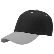 Load image into Gallery viewer, 12-Pack Baseball Dad Cap Velcro Strap Adjustable Size - Black/Gray
