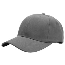 Load image into Gallery viewer, 12-Pack Baseball Dad Cap Velcro Strap Adjustable Size - Dark Gray