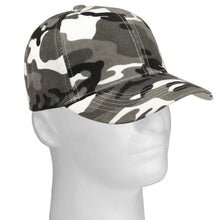 Load image into Gallery viewer, 12-Pack Baseball Dad Cap Velcro Strap Adjustable Size - Gray Camo