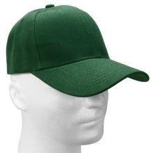 Load image into Gallery viewer, 12-Pack Baseball Dad Cap Velcro Strap Adjustable Size - Hunter Green