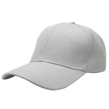 Load image into Gallery viewer, 12-Pack Baseball Dad Cap Velcro Strap Adjustable Size - Light Gray