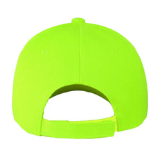 Load image into Gallery viewer, 144-Pack Baseball Dad Cap Velcro Strap Adjustable Size - Neon Green