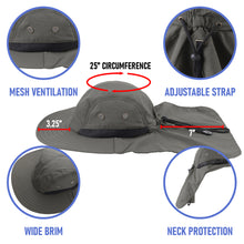 Load image into Gallery viewer, Outdoor Sun Hat - Gray