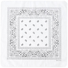 Load image into Gallery viewer, 12-Pack Bandana Headband - White