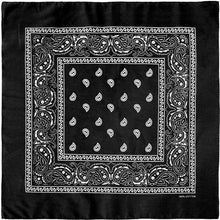 Load image into Gallery viewer, 12-Pack Bandana Headband - Black