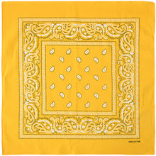 Load image into Gallery viewer, 12-Pack Bandana Headband - Gold