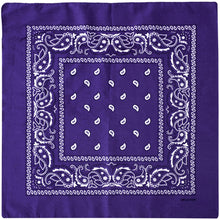 Load image into Gallery viewer, 12-Pack Bandana Headband - Dark Purple