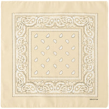Load image into Gallery viewer, 12-Pack Bandana Headband - Beige