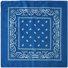Load image into Gallery viewer, 12-Pack Bandana Headband - Blue