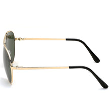 Load image into Gallery viewer, Aviator Sunglasses Classic - Polarized - Gold Frame - Dark Green