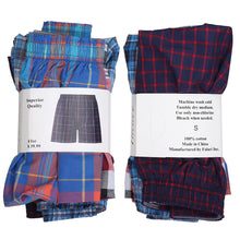 Load image into Gallery viewer, Falari 4-Pack Men's Boxer Underwear 100% Cotton Premium Quality 368-07