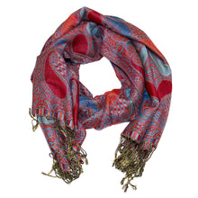 Load image into Gallery viewer, Women's Paisley Pashmina Shawl