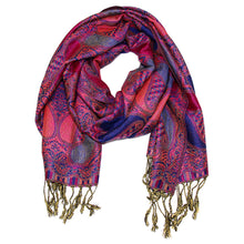 Load image into Gallery viewer, Women's Paisley Pashmina Shawl