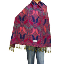 Load image into Gallery viewer, Women's Paisley Pashmina Shawl