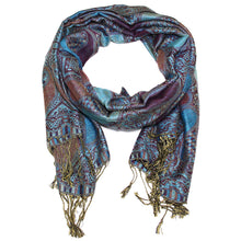 Load image into Gallery viewer, Women's Paisley Pashmina Shawl