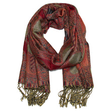 Load image into Gallery viewer, Women's Paisley Pashmina Shawl