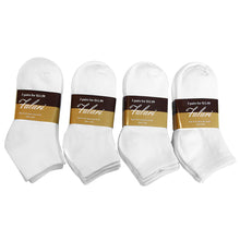 Load image into Gallery viewer, 12-Pack Men's Ultimate Cushioned Cotton Ankle Socks