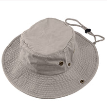 Load image into Gallery viewer, Wide Brim Boonie Hat - Grey