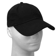 Load image into Gallery viewer, Classic Baseball Cap Soft Cotton Adjustable Size - Black