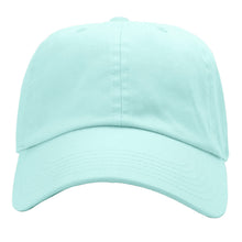 Load image into Gallery viewer, Classic Baseball Cap Soft Cotton Adjustable Size - Aqua Blue