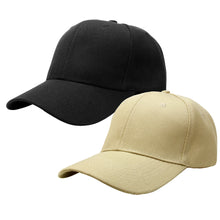 Load image into Gallery viewer, 2-Pack Baseball Dad Cap Adjustable Size Perfect for Running Workouts and Outdoor Activities