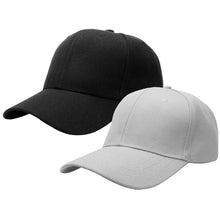 Load image into Gallery viewer, 2-Pack Baseball Dad Cap Adjustable Size Perfect for Running Workouts and Outdoor Activities