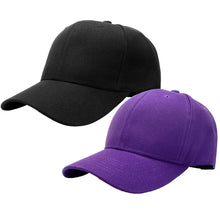 Load image into Gallery viewer, 2-Pack Baseball Dad Cap Adjustable Size Perfect for Running Workouts and Outdoor Activities