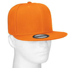 Load image into Gallery viewer, Hip Hop Style Snapback Hat Flat Bill Adjustable Size - Gold