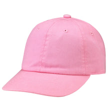 Load image into Gallery viewer, Kids Baseball Cap Cotton Adjustable Size - Pink