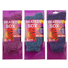 Load image into Gallery viewer, 3-Pack Women's Heated Sox Thermal Socks