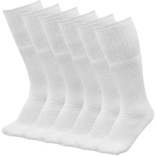 Load image into Gallery viewer, 6 Pairs Men's Athletic Sport Tube Socks 10-15 Mid Calf