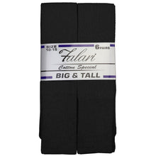 Load image into Gallery viewer, 6 Pairs Men's Athletic Sport Tube Socks 10-15 Over the Calf - Big &amp; Tall