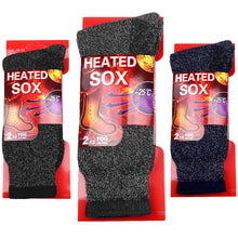 Load image into Gallery viewer, 3-Pack Men's Winter Thermal Heated Sox