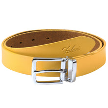 Load image into Gallery viewer, Falari Kids Leather Belts for Boys All Occasion 1" Trim to Fit - One Piece Leather Cutting
