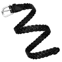 Load image into Gallery viewer, Falari Women's Leather Braided Belt 6007