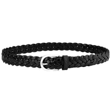 Load image into Gallery viewer, Falari Women's Leather Braided Belt 6007