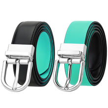 Load image into Gallery viewer, Falari Women Reversible Genuine Leather Belt