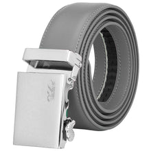 Load image into Gallery viewer, Falari Men Unisex Genuine Leather Ratchet Dress Belt Automatic Sliding Buckle