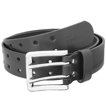 Load image into Gallery viewer, Men's Full Grain Leather Double Prong Belt