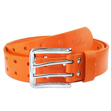 Load image into Gallery viewer, Men's Full Grain Leather Double Prong Belt