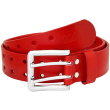 Load image into Gallery viewer, Men's Full Grain Leather Double Prong Belt